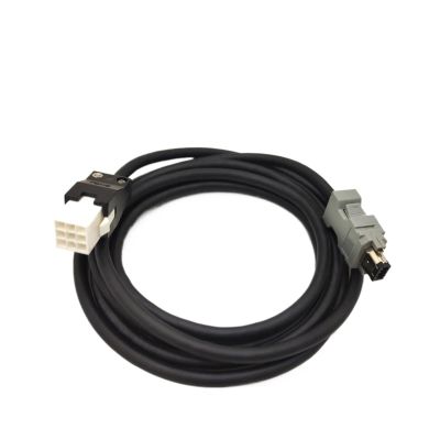BLUPOWHT Servo Motor Power Cable Encoder Cable with Brake Cable WSC-P06P03-E WSC-P06P05-E for A5 Series(Encoder Cable,5M)