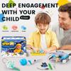 6-in-1 STEM Science Kits for Kids Age 8-12, Home Lab Adventure Kit: Tank & Car Building, Centrifuge Model, Saltwater Generator, Magdeburg Hemisphere | Educational Gifts for Teen Boys view 2