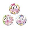 Kingyo Warning Notification! Gyopi-chan Hologram Tin Badge Set of 3 Vol. 1 view 1