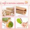 Baby Musical Instruments - Montessori Wooden Musical Toys for Toddlers 1-3, Xylophone Maracas Tambourine Percussion Set, Kids Preschool Music Learning Toys, Educational Birthday Gifts (Rainbow) view 4