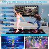 WuZhuangYuan HDMI Musical Electronic Dance mat with a Camera,Including 1000 Games,81 Music Videos,a 64G Large Memory Card,650 Songs, for Single/Double Users, a Luxurious Gift for Girls and Boys view 4