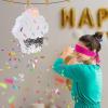15" Ice Cream Cake Pinata Birthday Party Decorationwith Stick, for Birthday, Baby Shower, Summer Event, Adorable Design view 3