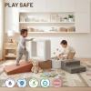 JungleDove 5pcs Climbing Toys for Toddler: Ball Pit for Toddlers - PU Leather Foam Climbing Blocks - Indoor Soft Play Set for Baby(NO Balls) view 3