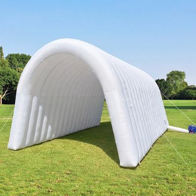 GR8FUN Inflatable Sports Tunnel Entrance 20x10x10FT White, One Air Blower  Event Inflatable Tunnel Tent for Team Intros, Business Promotion, Trade Shows, Advertising & Exhibitions