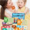 Alphabet Matching Game - Alphabet Flash Cards, Matching Letter Game, Self-Correcting Learning Puzzle Toys, Letter Recognition Flash Cards Set for Toddler Kids Kindergarten Preschool Travel Holiday view 3