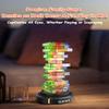 Glow in the Dark Tumbling Tower Game, Rotatable Base and Pickup RGB Lights, Acrylic Block, Stacking and Balance Fun for Kids and Adults, Indoor Board Game for Family Game Night & Party Fun, Ages 6+ view 4