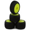Pro-Line Racing Electron 2.0 F/R Tires Mounted 7mm Yellow (4) for Losi Micro-T, PRO1031512 view 1