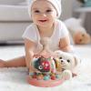 Carousel Toy - Interactive Musical Spinner, Colorful Learning Game, Educational Activity Plaything, Fun Motion Device | Press and Spin Development Toy, Ideal for Kids Skill view 3