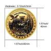 1776-2026 USA 250th Anniversary Commemorative Coin Set Liberty Bell Statue of Liberty Marines Independence Souvenir Gift (Style 7-1pc) view 3
