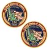 1776-2026 USA 250th Anniversary Commemorative Coin Set Liberty Bell Statue of Liberty Marines Independence Souvenir Gift (Style 5-1pc) view 2