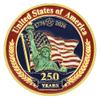1776-2026 USA 250th Anniversary Commemorative Coin Set Liberty Bell Statue of Liberty Marines Independence Souvenir Gift (Style 5-1pc) view 4
