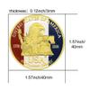 1776-2026 USA 250th Anniversary Commemorative Coin Set Liberty Bell Statue of Liberty Marines Independence Souvenir Gift (Style 1-1pc) view 3