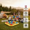 Giant Tic Tac Toe Game & Pool Toys - Inflatable Outdoor Yard Games for Kids Adults Family - Jumbo Backyard Lawn Beach Activity Set view 3