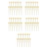 LUOZZY 75pcs Gold Star Wands Fairy Magic Sticks for Kids Birthday Party Cosplay Stage Performance view 4