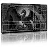 DUNQEO Fantasy Game Mat Compatible with MTG, TCG 24x14 Playmat with Stitched Edges for Trading Card Games, Board Games & Desk Use(Silverwraith,with Game Zones) view 1