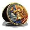 1776-2026 USA 250th Anniversary Commemorative Coin Set Liberty Bell Statue of Liberty Marines Independence Souvenir Gift (Style 9-1pc) view 1