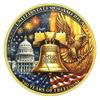 1776-2026 USA 250th Anniversary Commemorative Coin Set Liberty Bell Statue of Liberty Marines Independence Souvenir Gift (Style 9-1pc) view 4