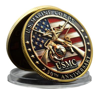 1776-2026 USA 250th Anniversary Commemorative Coin Set Liberty Bell Statue of Liberty Marines Independence Souvenir Gift (Style 10-1pc)