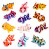 24pcs 3D Printed Axolotl Fidget Toys Flexible 3D Printed Axolotl Figures, Colorful 3D Printed Axolotls Stress Relief Set for Party Play Display Christmas Valentine's Day Gifts view 1