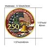 1776-2026 USA 250th Anniversary Commemorative Coin Set Liberty Bell Statue of Liberty Marines Independence Souvenir Gift (Style 6-1pc) view 3