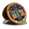 1776-2026 USA 250th Anniversary Commemorative Coin Set Liberty Bell Statue of Liberty Marines Independence Souvenir Gift (Style 2-1pc) view 1