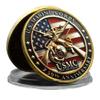 1776-2026 USA 250th Anniversary Commemorative Coin Set Liberty Bell Statue of Liberty Marines Independence Souvenir Gift (10PC-Set) view 2