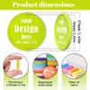 200-1000 Custom Poker Chips for 16 Colors,Personalized Drink Tokens,Double Sided Full Color Print,Design Your Logo Text Images for Bar Party,Business Cards,Expedited Delivery Available (Light Green) view 2