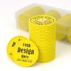 200-1000 Custom Poker Chips for 16 Colors,Personalized Drink Tokens,Double Sided Full Color Print,Design Your Logo Text Images for Bar Party,Business Cards,Expedited Delivery Available (Yellow) view 1
