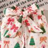 Aalizzwell 0-3 Months Newborn Infant Baby Girl Christmas Clothes Xmas Outfit Holiday Clothing Red view 2
