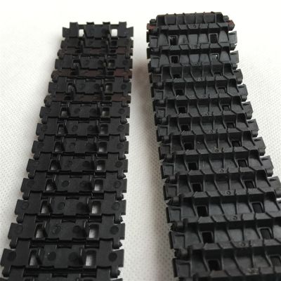 2pcs Plastic Track for Tank Chain Tracked Vehicle Clawler Track-Type Remote Control Tank Accessory DIY RC Toy(1pcs(100joints))