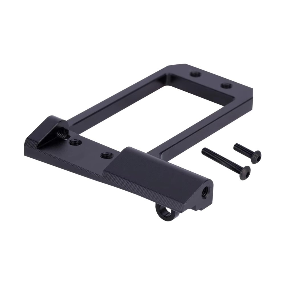 Rc Parts For LCG For Vanquish VS4-10 For Phoenix F10 1/10 CNC Front Axle BAT Servo Mount Low Center Of Gravity RC Crawler Portal Chassis DIY(Black)