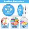200-1000 Custom Poker Chips for 16 Colors,Personalized Drink Tokens,Double Sided Full Color Print,Design Your Logo Text Images for Bar Party,Business Cards,Expedited Delivery Available (Light Blue) view 2