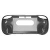 Grip Case for Retroid Pocket 5, Transparent TPU Cover Shell Skin, Anti-Slip, Shock Proof, Soft Protective Handheld Game Console Accessories (Transparent Black)