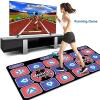 Dance Pad Dancing Mat for TV - Plug and Play, Double Person Non-Slip Dancing Pad Mat for Console Game Dance Blanket for PC Laptop Video Game (Black, One MATS with Two Handles) view 3