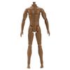 1/6 Scale Action Figure Multi Jointed Movable Male Muscular Action Figure Body Display Model for DIY Collectors and Artists for Collections, Brown view 1
