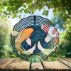 3D Kinetic Wind Spinners 10in Koi Fish Outdoor/Indoor Decor for Garden,Patio,Yard Yard Art Decoration,Birthday Gifts for Women,Mom & Grandma view 2