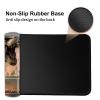 HGGJFLYX Playmat with Zone for MTG,28x16 Inch for TCG Playmat with Non-Slip Rubber Base,Smooth Surface Stitched Edges,Magic Card Game Mat with Storage Desk Mousepad,Fiery Tyrannosaurus view 3