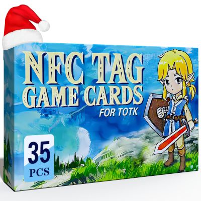 35Pcs NFC Mini Cards Compatible with AOI, TOTK,BOTW & SSHD