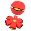 Beoglov Children's Bouncing Ball, Magic Bouncing Ball, Magic Flying Saucer, Automatic Rebound Double The Fun, Children Bouncing Balls Magics (6 Light,Red) view 1