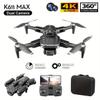 4K Dual Camera Drone with Obstacle Avoidance, 360 Rotation FPV RC Quadcopter, Optical Flow Positioning, Auto Hover, One Key Takeoff/Landing, 80M Range, 2 Speed Modes view 4