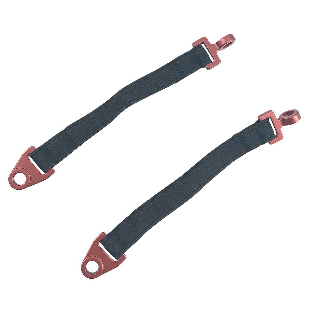 108mm Rear Suspension Travel Limit Straps for 1/7 UDR Desert Racer, RC Car Rear Damper Limiting Strap Upgrade Parts
