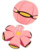 Beoglov Children's Bouncing Ball, Magic Bouncing Ball, Magic Flying Saucer, Automatic Rebound Double The Fun, Children Bouncing Balls Magics (3 Light,Light Pink) view 1
