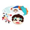 Menolana Emotion Learning Felts Board Expression Face DIY Activity Toy Ideal Gift Educational Social Emotional Learning Toy view 1
