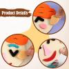 Menolana Emotion Learning Felts Board Expression Face DIY Activity Toy Ideal Gift Educational Social Emotional Learning Toy view 3