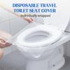 50 Pack Disposable Toilet Seat Cover, Toilet Seat Cover for Travel, Individually Wrapped, Potty Training Ideal for Adults (50Pack) view 2