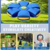 Gcvsdoa Magic Ball, Pop up Ball, Magic Bouncing Ball, Children's Bouncing Balls, Magic Flying Saucer, Bouncy Balls, Parent-Child Interaction (4PCS, Lights) view 4