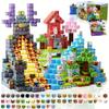 500 PCS Magnetic Blocks - Magnetic Building Blocks Cubes, STEM Montessori Toy Set, Stacking Magnets for Kids - Magnet Cubes for Boys & Girls 3+ Educational Stacking Toy Birthday Gift for Children view 1