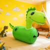 KiBcsLic Bouncy Dinosaur Toy Inflatable Riding Hopping Toy Durability Premium PVC Ride on for Indoor, Lawn, Activity, Playground view 3