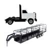 Little Buster Ranchers Trucking Set | Metal Semi Truck & Triple Axle Gooseneck Stock Trailer | Collector Display Bundle | Unique Gift for Birthday Celebrant, Collector, Hobbyist view 1