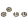 Spring Retainers with Piston Heads High Strength Durable Aluminum Alloy Plastic Upgrade Accessory for TRXXAS Slash 2WD RC Car 4 Pack Black Silver Blue Titanium (BT Titanium Color) view 3